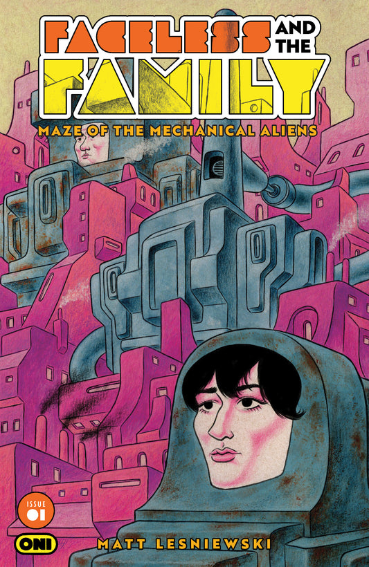 FACELESS AND THE FAMILY MAZE OF THE MECHANICAL ALIENS #1 (OF 4) CVR C NOAH BAILEY VAR