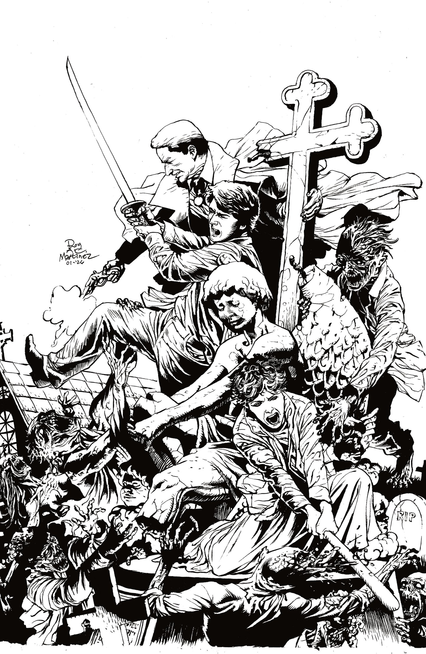 FRIGHT NIGHT WITCHING HOUR #1 (OF 2) CVR F RAY ALLAN MARTINEZ CENTURY LIMITED EDITION VAR