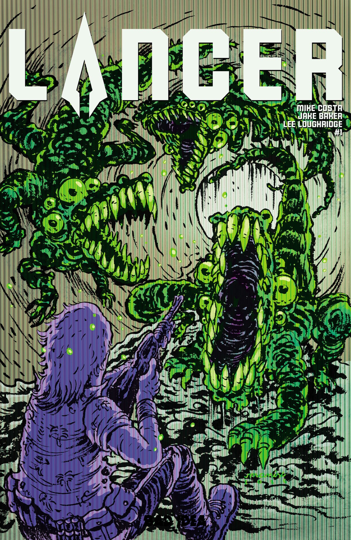 LANCER #1 (OF 4) CVR D MANIX ABRERA AUGMENTED REALITY VAR