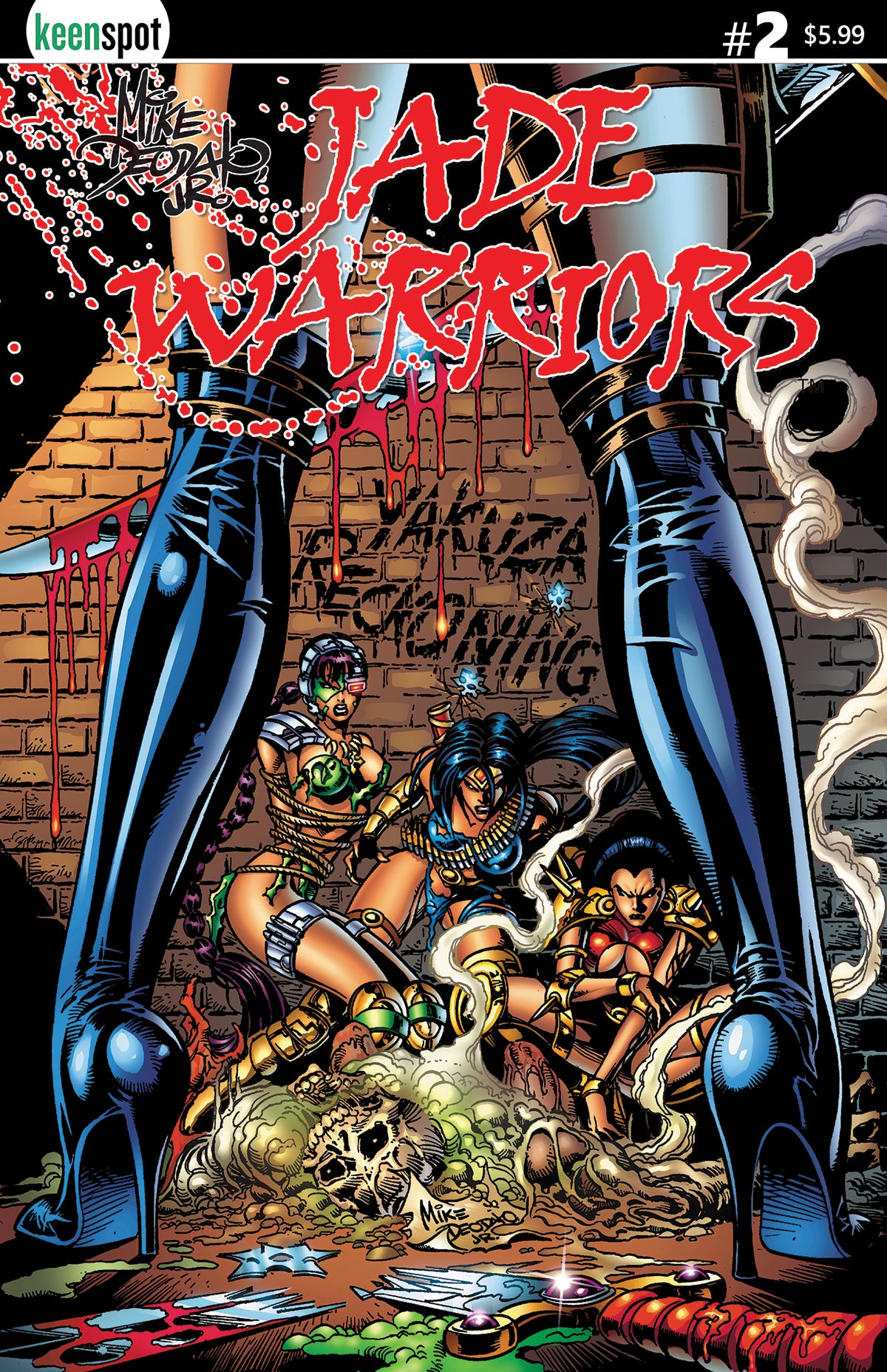JADE WARRIORS #2 CVR A MIKE DEODATO YAKUZA RECKONING