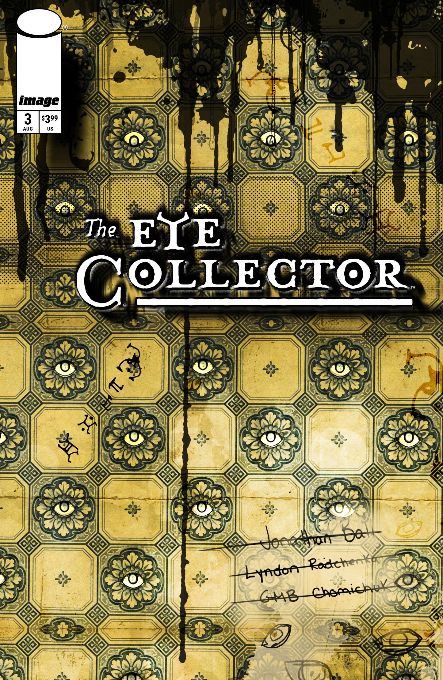 EYE COLLECTOR #3 CVR B GMB CHOMICHUK INK DRIP VAR