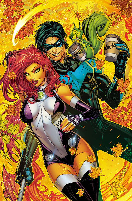 TITANS #27 CVR D JONBOY MEYERS PUMPKIN SPICY CARD STOCK VARIANT