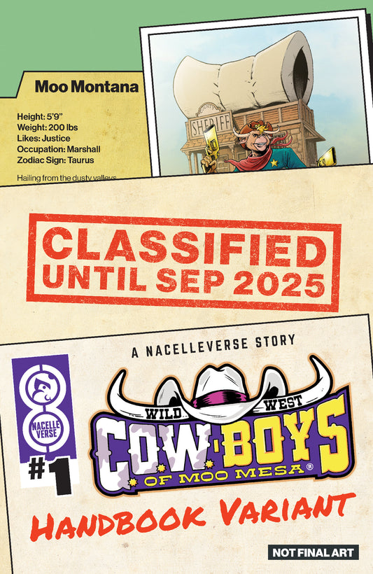 WILD WEST COW-BOYS OF MOO MESA #1 (OF 4) CVR D GAVIN SMITH HANDBOOK VARIANT