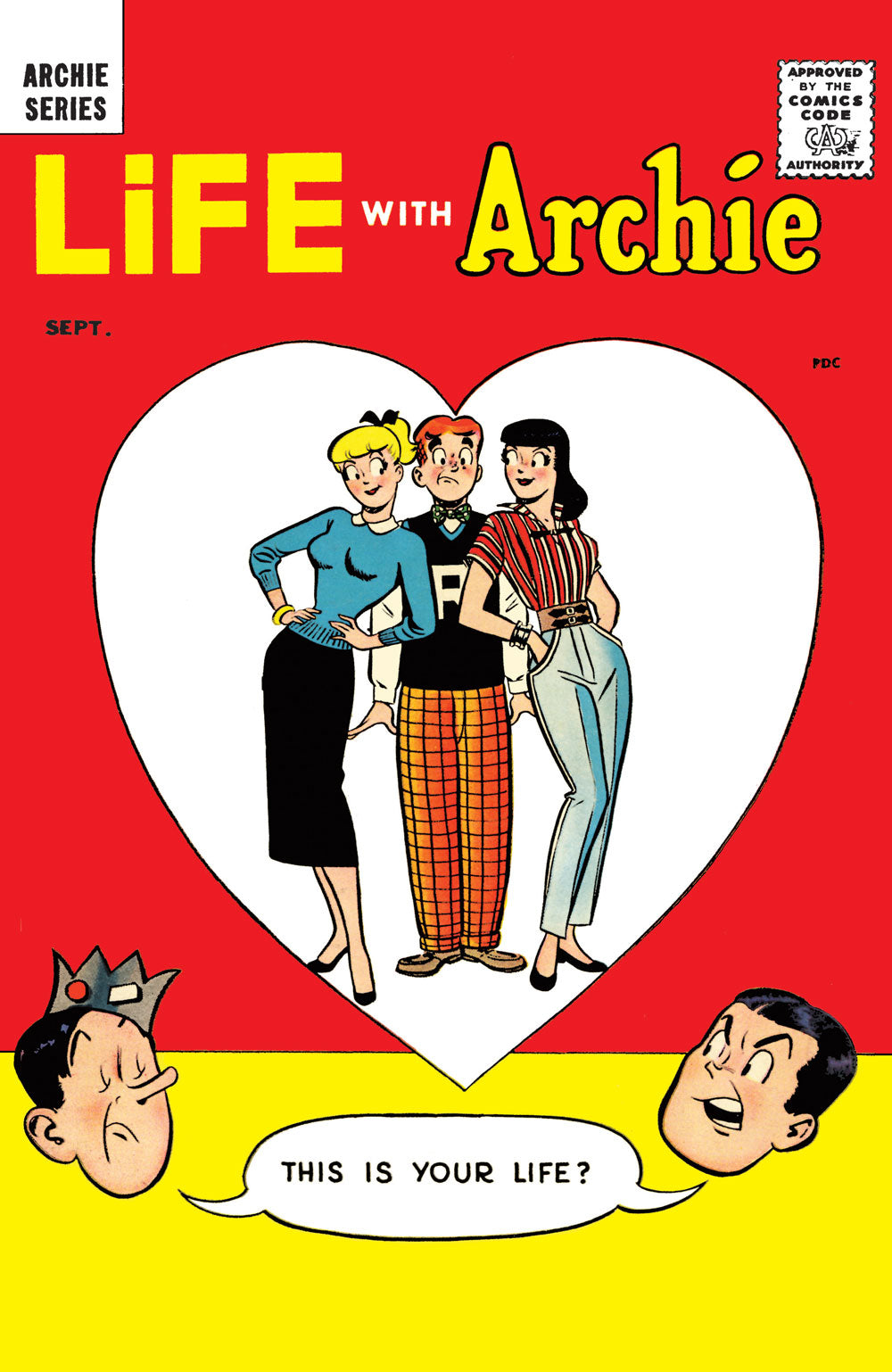 LIFE WITH ARCHIE #1 FACSIMILE CVR A HARRY LUCEY TERRY SZENICS