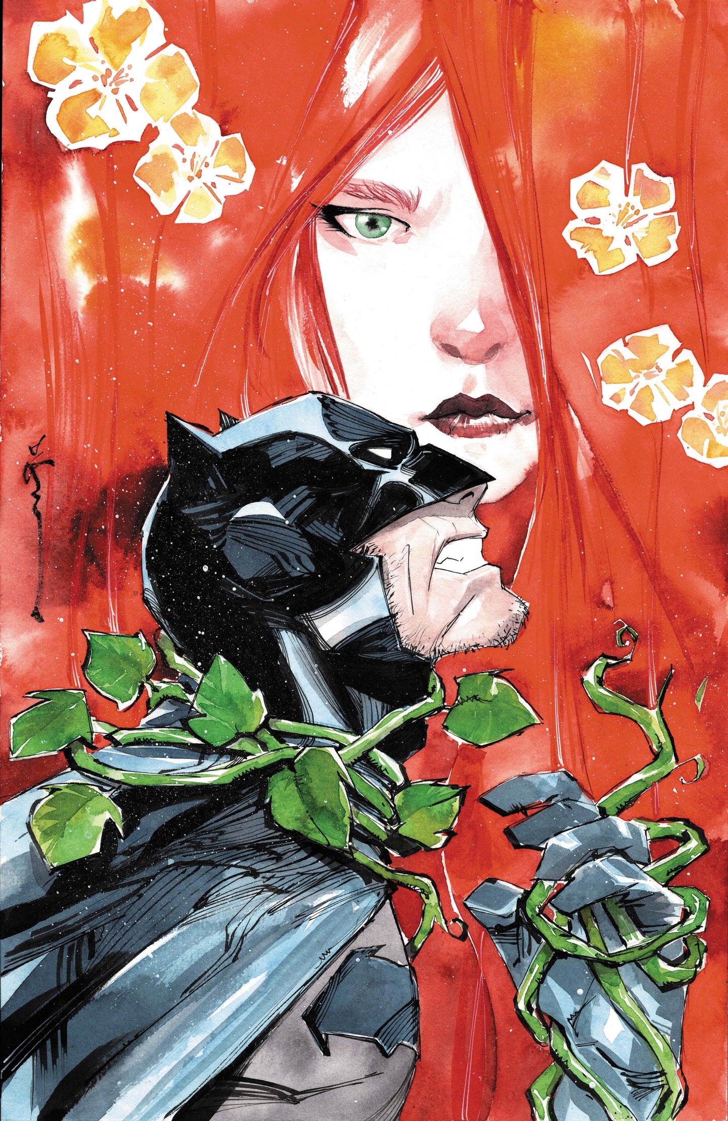 BATMAN #13 CVR C DUSTIN NGUYEN CARD STOCK VAR (BATMAN BAD SEEDS)