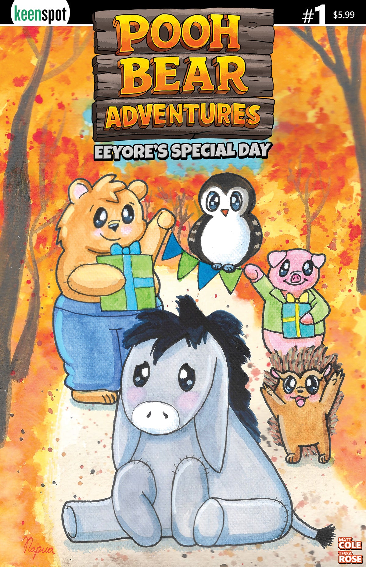 POOH BEAR ADVENTURES EEYORES SPECIAL DAY #1 (ONE SHOT) CVR C NAPUA AHINA VAR