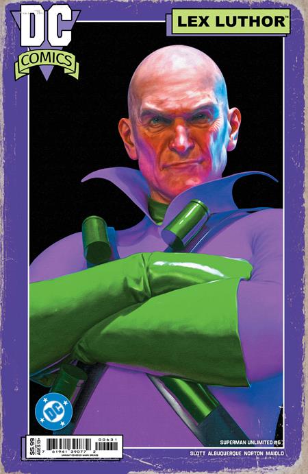 SUPERMAN UNLIMITED #6 CVR B MARK SPEARS CARD STOCK VARIANT