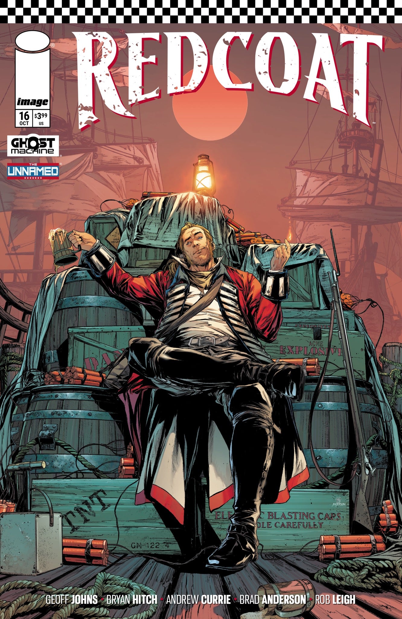 REDCOAT #16 CVR C RAYMOND GAY & BRAD ANDERSON VAR