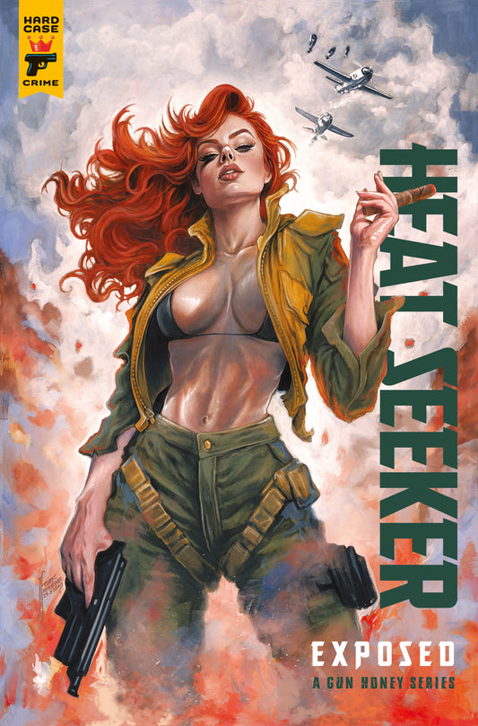 HEAT SEEKER EXPOSED A GUN HONEY SERIES #1 (OF 4) CVR O SDCC EXCLUSIVE TEHANI FARR FOIL TRADE VARIANT (MR) LIMITED TO 500 COPIES ALLOCATIONS MAY OCCUR