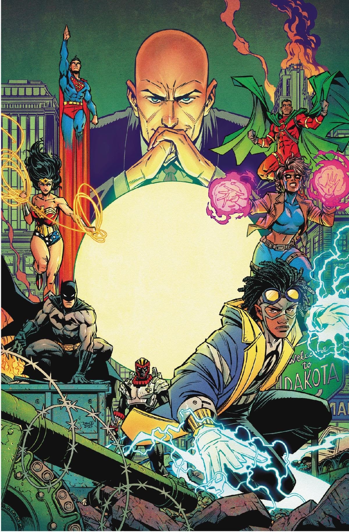 NEW HISTORY OF THE DC UNIVERSE THE DAKOTA INCIDENT #1 (ONE SHOT) THIRD PRINTING CVR A DIEGO OLORTEGUI