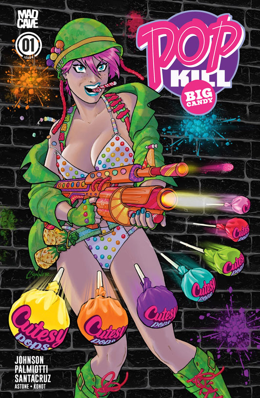 POP KILL BIG CANDY #1 (OF 4) CVR C AMANDA CONNER CARDSTOCK VAR (MR)