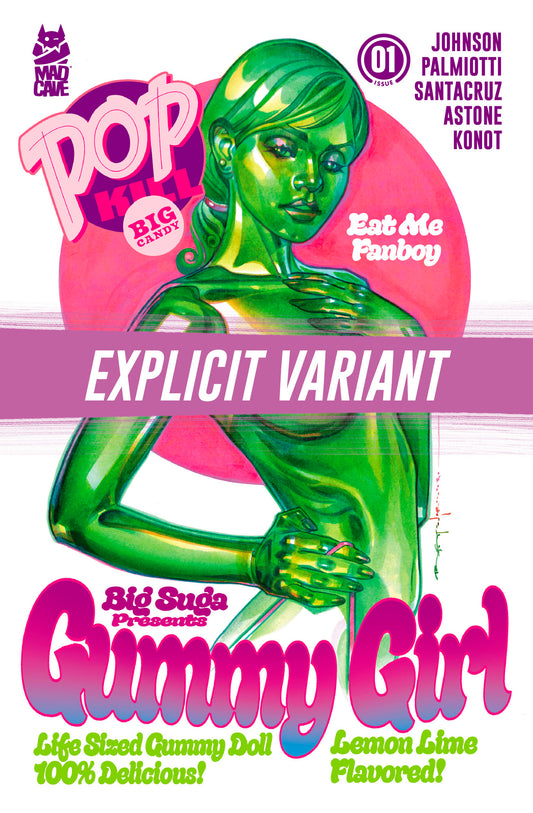 POP KILL BIG CANDY #1 (OF 4) CVR G BRIAN STELFREEZE BLACK BAG CARDSTOCK VAR (MR)