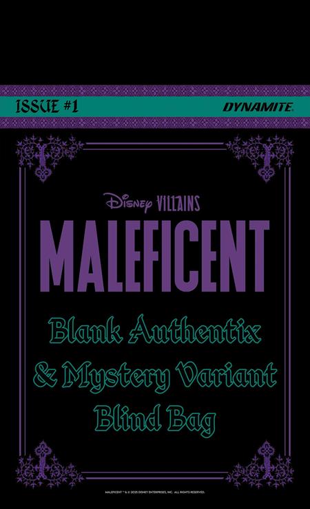 DISNEY VILLAINS MALEFICENT #1 CVR K BLIND BAG VAR LIMITED TO 5000 COPIES