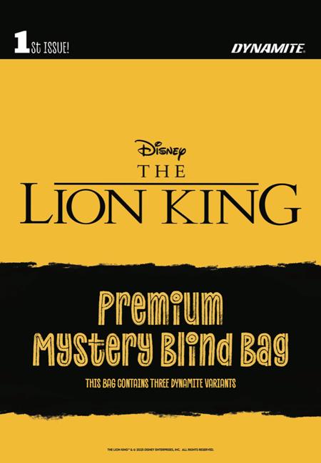 LION KING #1 CVR M BLIND BAG VAR