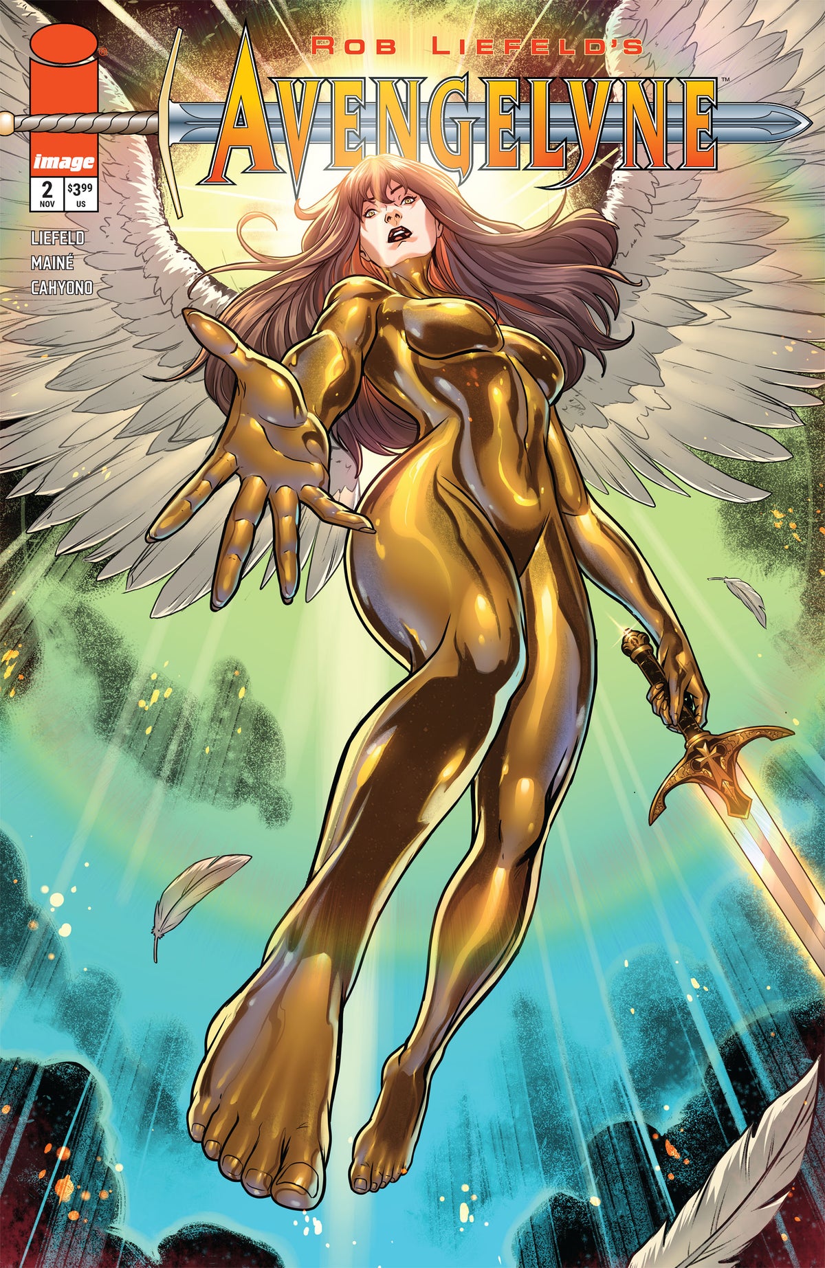 AVENGELYNE #2 CVR A DANIEL MAINE (MR)