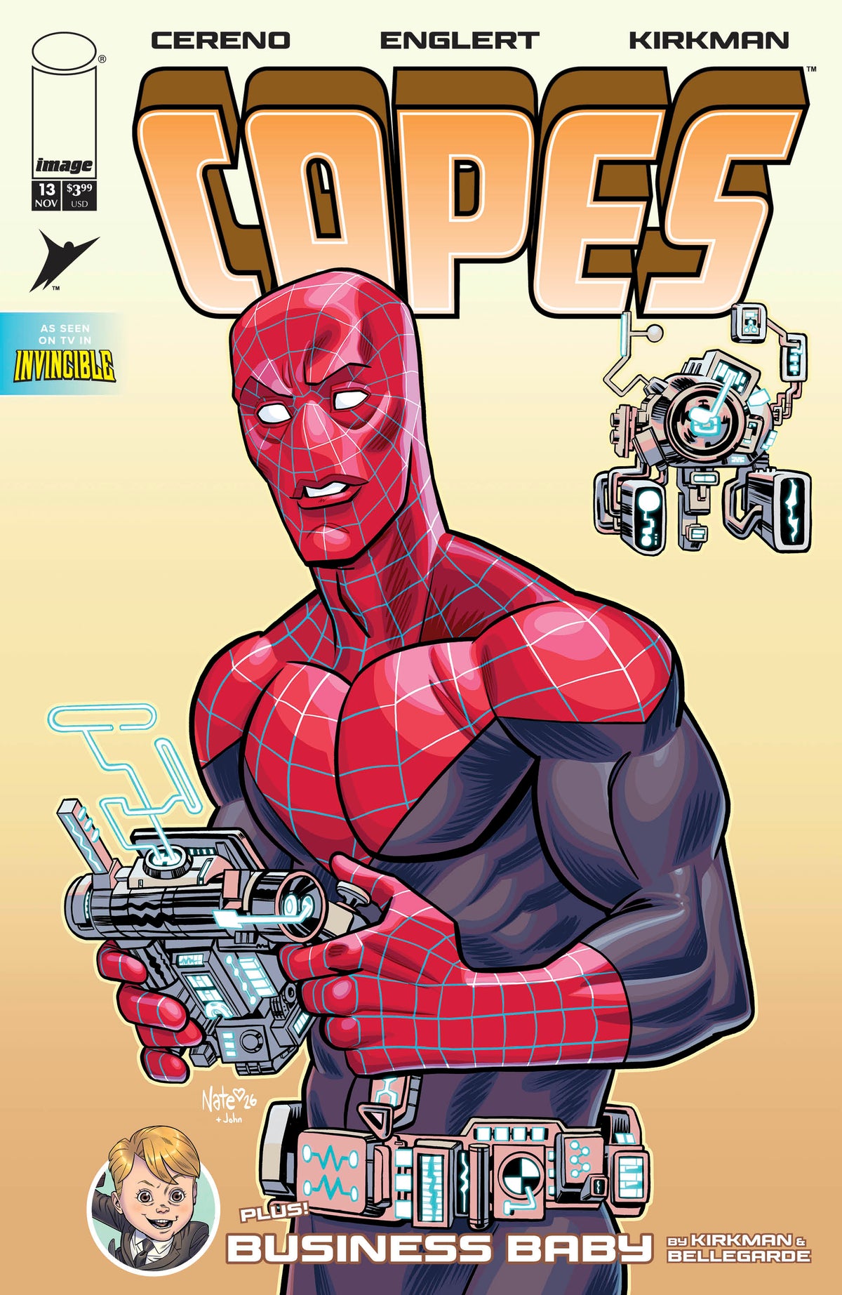 INVINCIBLE UNIVERSE CAPES #13 CVR C NATE BELLEGARDE & JOHN VAR