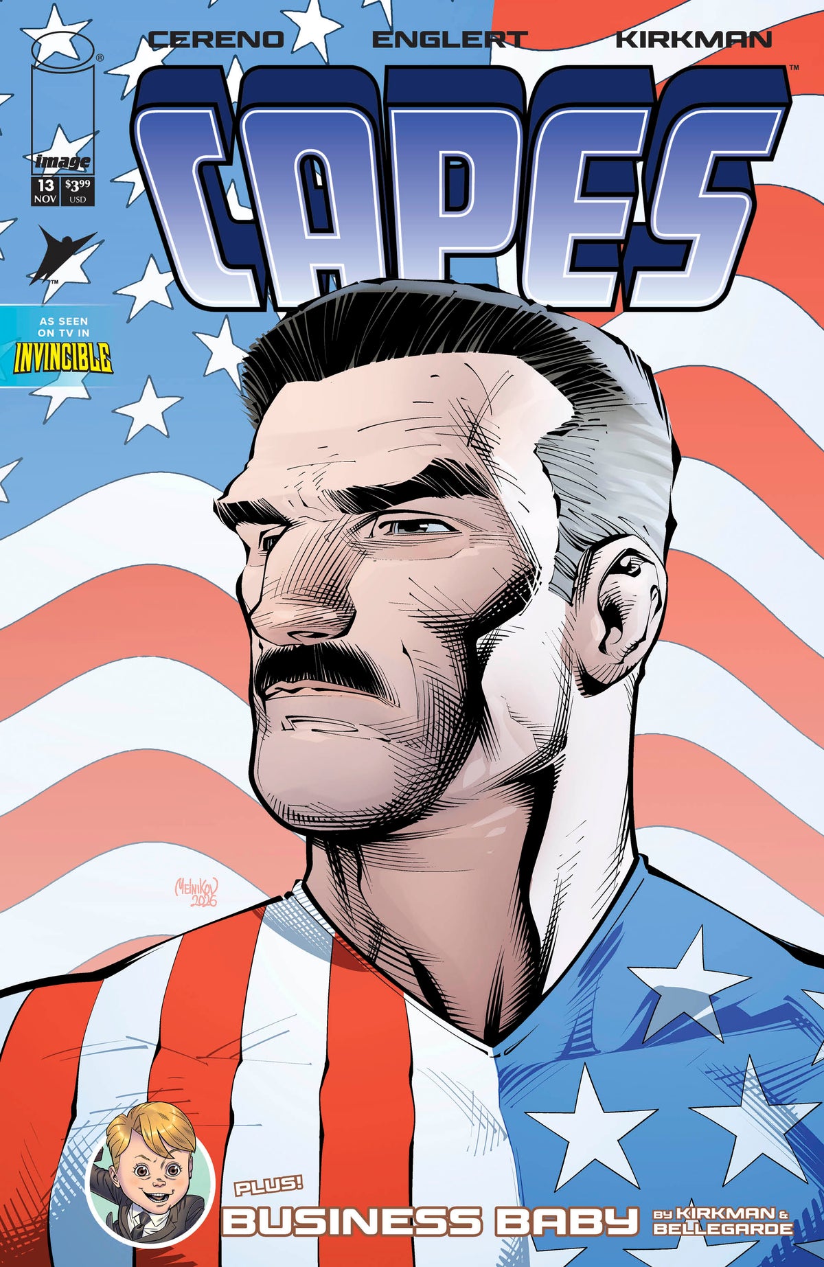 INVINCIBLE UNIVERSE CAPES #13 CVR D GLEB MELNIKOV VAR