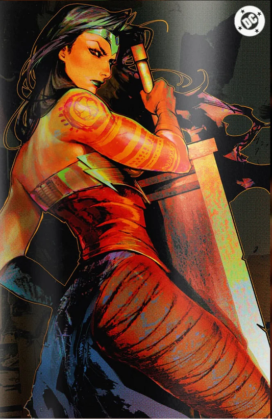 ABSOLUTE WONDER WOMAN #17 FOIL SOZOMAIKA MEGACON EXCLUSIVE