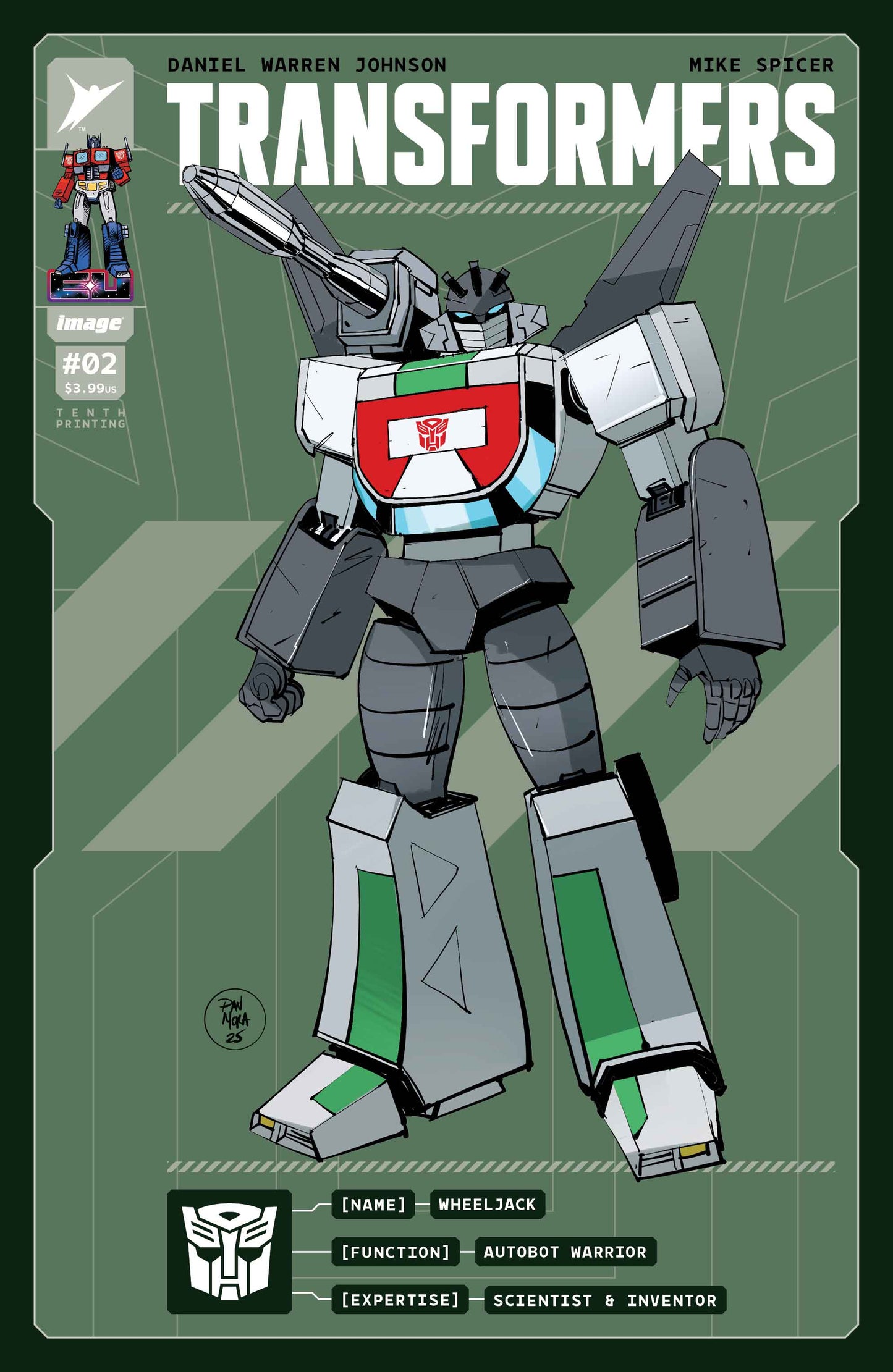 TRANSFORMERS #2 10TH PTG CVR J DAN MORA & ANDRES JUAREZ VAR