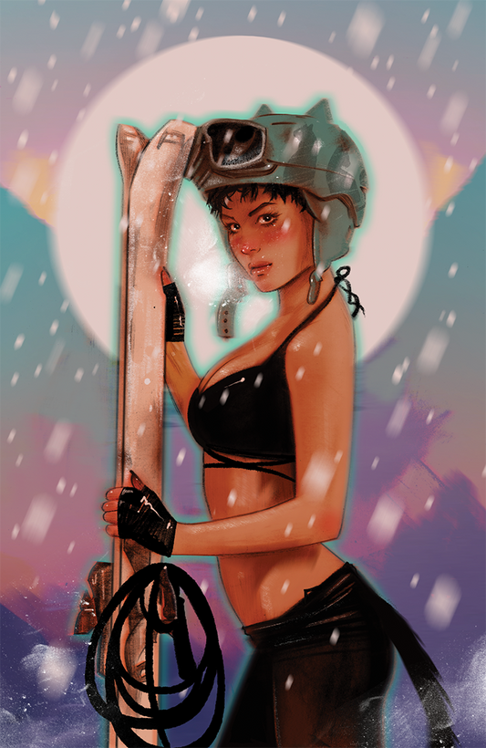 CATWOMAN #83 CVR E TULA LOTAY SWEATER WEATHER CARD STOCK VAR