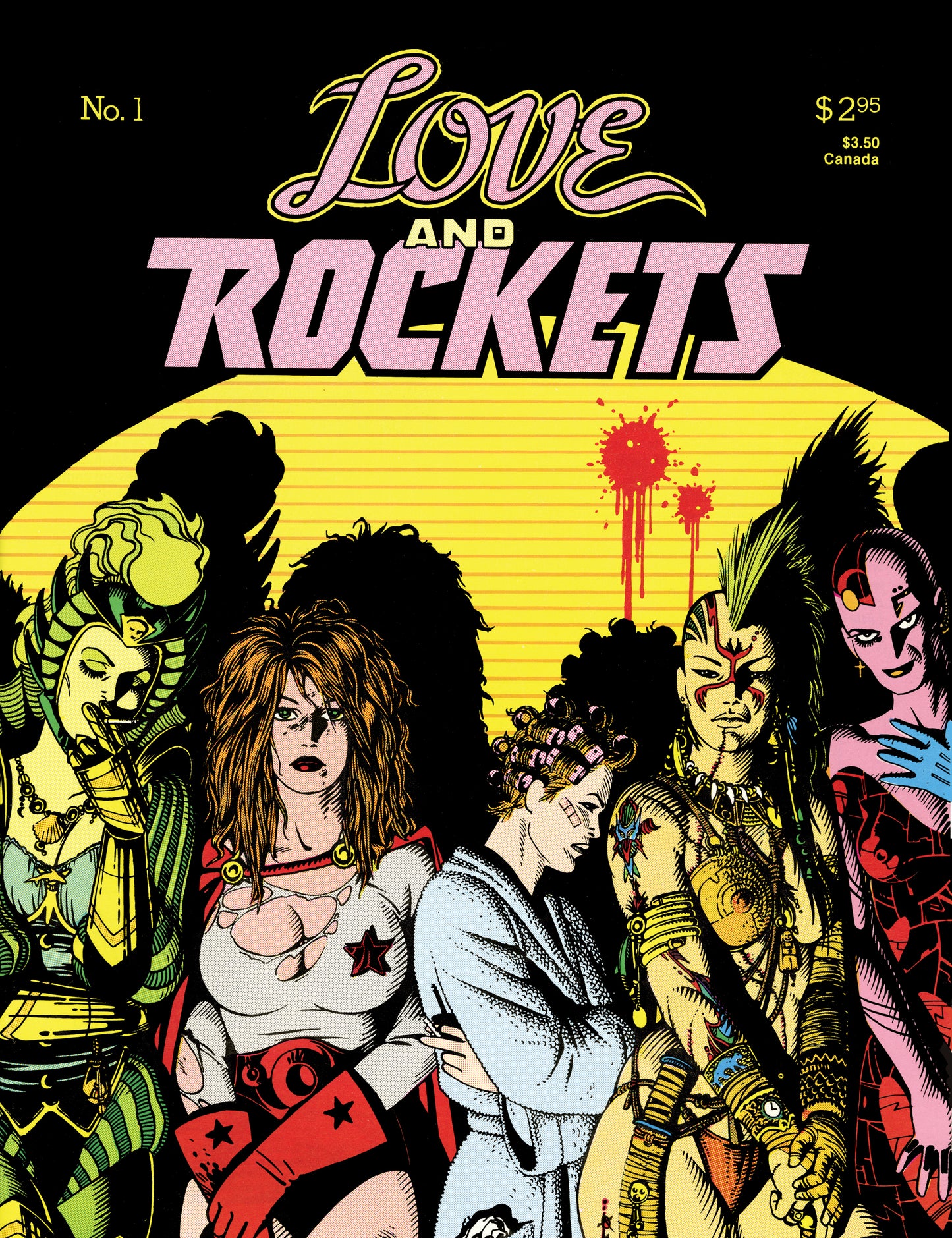 LOVE AND ROCKETS VOL I #1 FACSIMILE EDITION (MR)