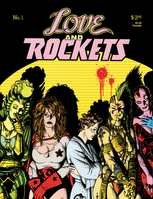 LOVE AND ROCKETS VOL I #1 FACSIMILE EDITION (MR)