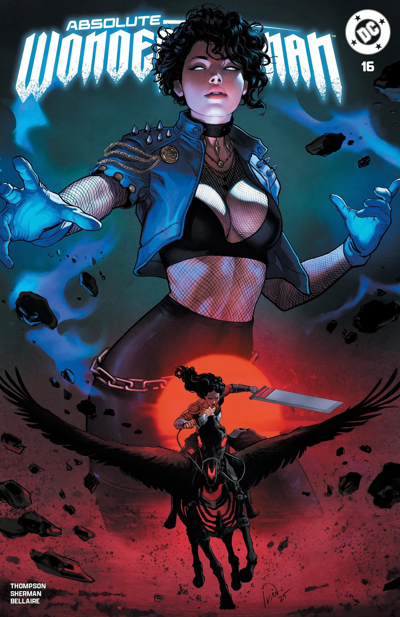 ABSOLUTE WONDER WOMAN #16 IVAN TALAVERA 616 TRADE DRESS VARIANT LTD 3000