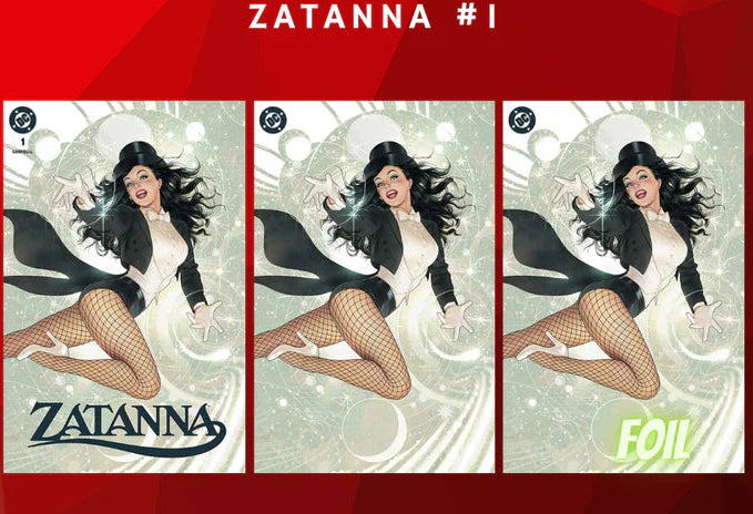 ZATANNA (2026) #1 JOSH MIDDLETON EXCLUSIVE VARIANT 3 PACK