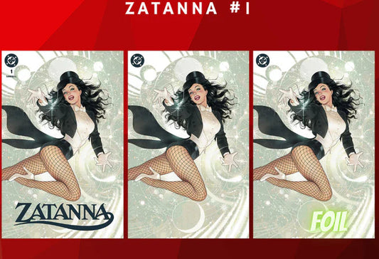ZATANNA (2026) #1 JOSH MIDDLETON EXCLUSIVE VARIANT 3 PACK