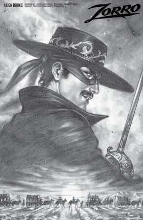 ZORRO ANNUAL #1 VARIANT D (BONACORSI B&W)