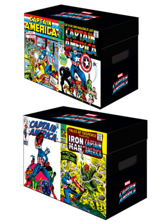 (LOCAL PICKUP ONLY) MARVEL GRAPHIC COMIC BOX: CAPTAIN AMERICA CLASSIC COVERS [BUNDLES OF 5]