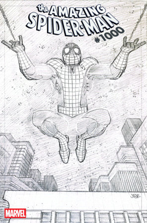 AMAZING SPIDER-MAN #1000 JOHN ROMITA JR. 2ND PRINTING VARIANT