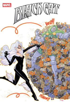 BLACK CAT #8 MARGUERITE SAUVAGE DOOM HOMAGE VARIANT