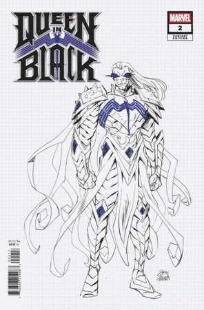 QUEEN IN BLACK #2 RYAN STEGMAN DESIGN VARIANT [QIB] 1:10
