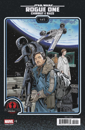 STAR WARS: ROGUE ONE - CHIRRUT & BAZE #1 CHRIS SPROUSE ROGUE ONE 10TH ANNIVERSARY VARIANT