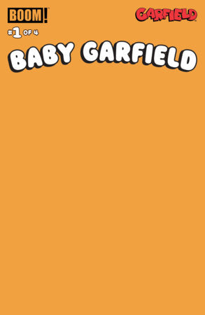 BABY GARFIELD #1 D BLANK SKETCH ORANGE VARIANT (DRESSED, SKETCH)