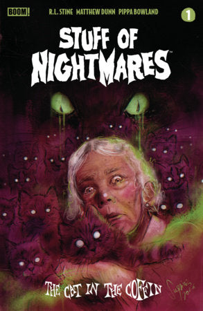 STUFF OF NIGHTMARES: THE CAT IN THE COFFIN #1 H FOC REVEAL VARIANT (DRESSED, VILCHEZ)
