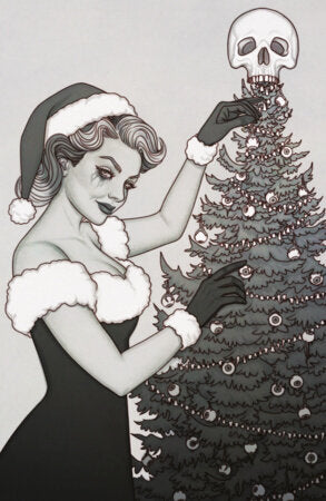 CHRISTMAS DARKNESS #1 C GLOW IN THE DARK VARIANT (FULL ART, GLOW IN THE DARK, FRISON)