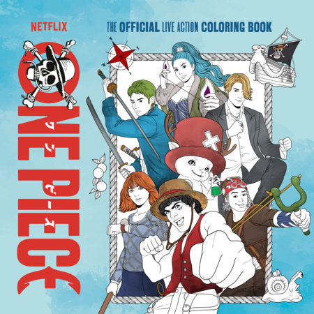 ONE PIECE: THE OFFICIAL LIVE ACTION COLORING BOOK TP