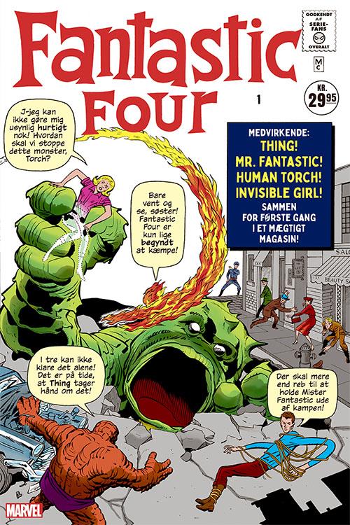 FANTASTIC FOUR #1 DANISH FACSIMILE EDITION