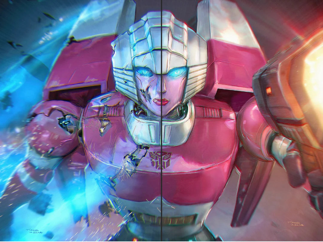 TRANSFORMERS #22 TIAGO DA SILVA 616 ARCEE VIRGIN CONNECTING VARIANT SET LTD 750