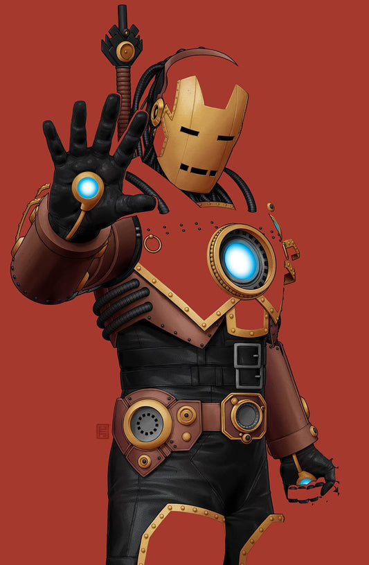 IRON MAN #1 JTC NEGATIVE SPACE VIRGIN VARIANT