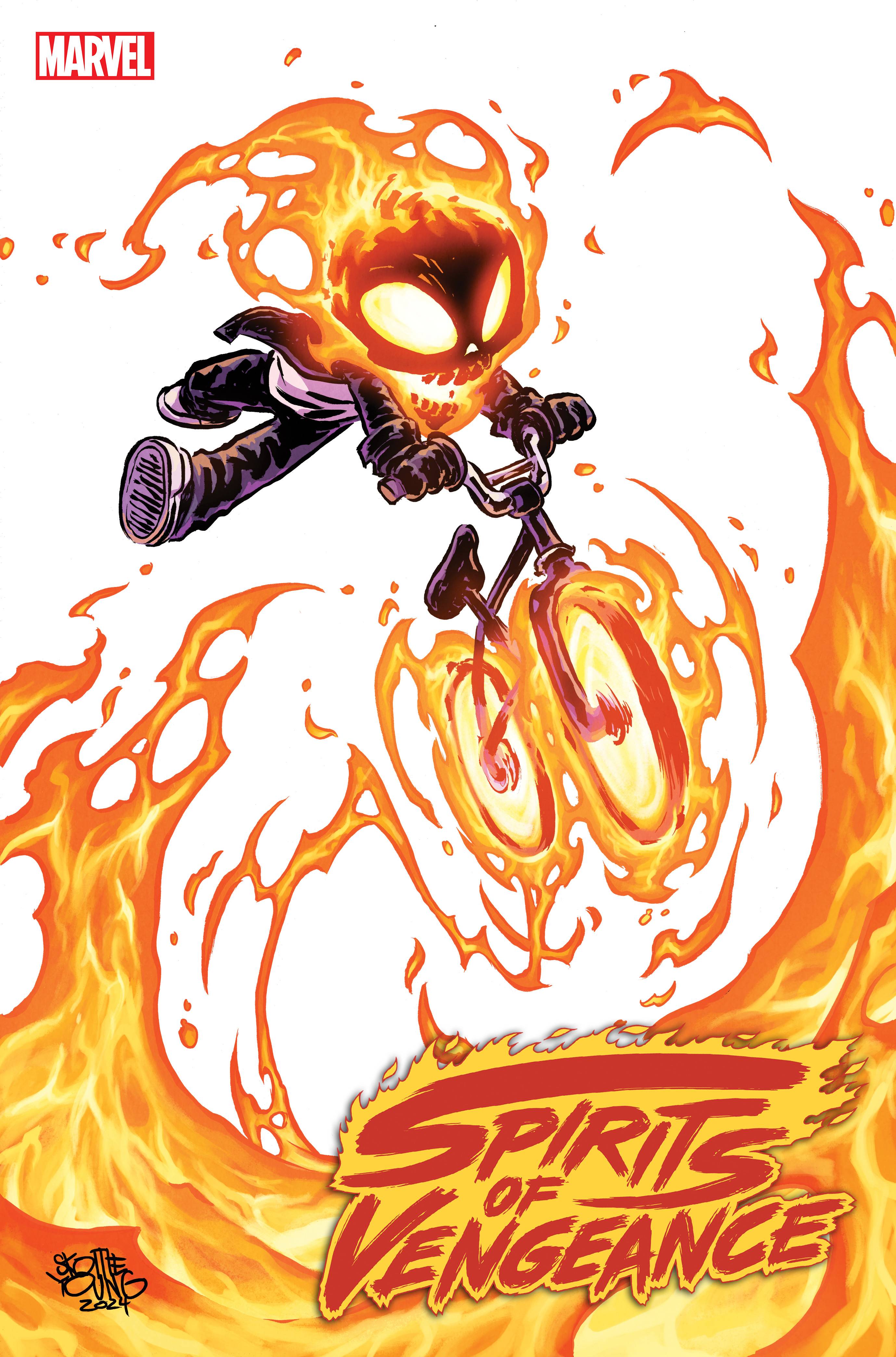 Variant Flashlight SPIRITS OF VENGEANCE #1 (OF 5) SKOTTIE YOUNG VARIANT – Flashlight Comics