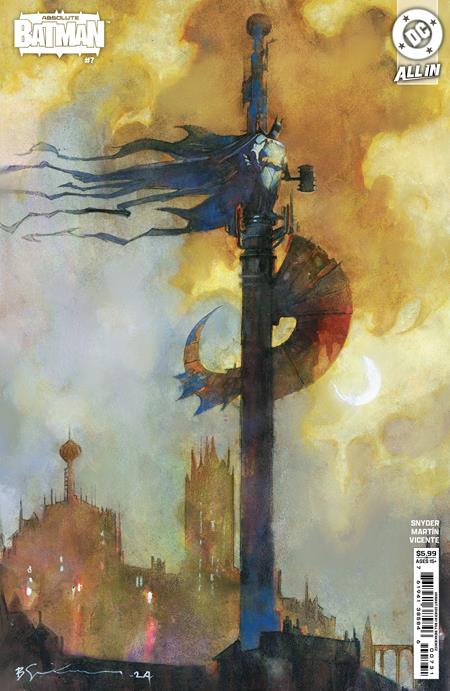 ABSOLUTE BATMAN #7 CVR C BILL SIENKIEWICZ CARD STOCK VARIANT