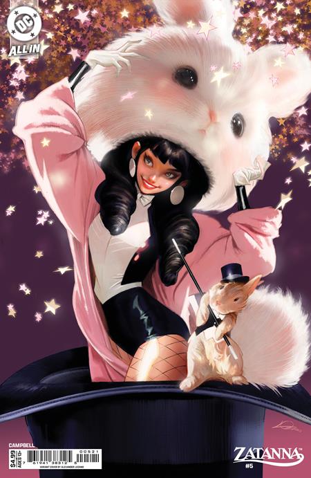 ZATANNA #5 (OF 6) CVR B ALEXANDER LOZANO CARD STOCK VARIANT
