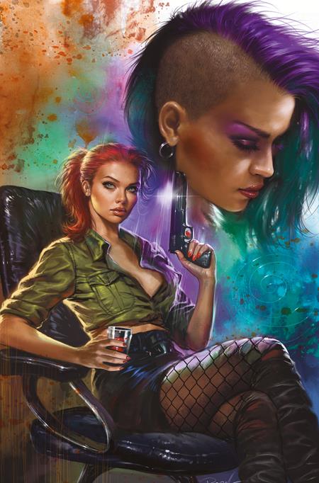 HEAT SEEKER EXPOSED A GUN HONEY SERIES #1 (OF 4) CVR J 1:5 LUCIO PARILLO VIRGIN VARIANT (MR)