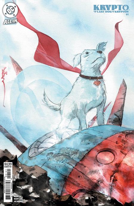 KRYPTO THE LAST DOG OF KRYPTON #1 (OF 5) CVR B DUSTIN NGUYEN CARD STOCK VARIANT