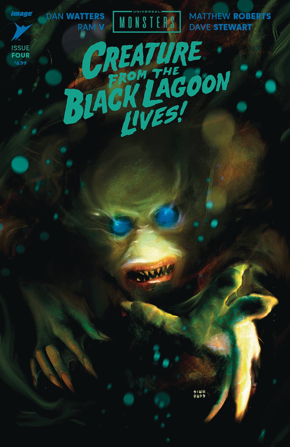 UNIVERSAL MONSTERS BLACK LAGOON #4 (OF 4) CVR F 1:75