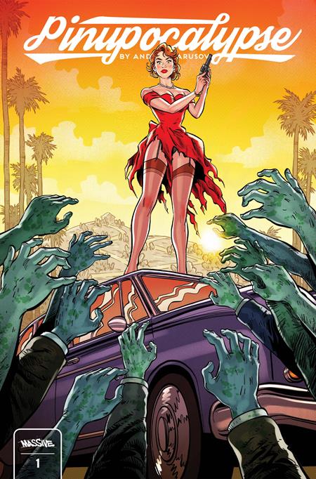 PINUPOCALYPSE #1 SECOND PRINTING CVR A TARUSOV REPRISE LUNAR EXCLUSIVE VARIANT