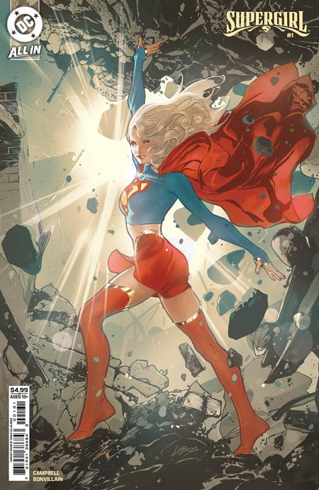 SUPERGIRL #1 CVR C PABLO VILLALOBOS CARD STOCK VARIANT